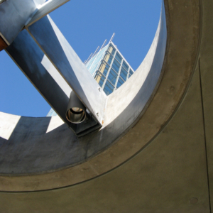Portal under the cross -
Cathedral of Christ the Light, Oakland, California, United States