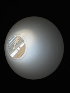 Looking up through the interior portal -
Christ the Light Cathedral, Oakland, California, United States